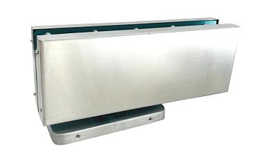 Фитинг нижний со встроенным доводчиком для стеклянной двери до 80 кг, шлифованный t185-2 SSS   купить в Ростове-на-Дону