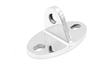 Крепление ванты(тяги) козырька к стене (AISI304), литое, полированное k658 купить в Ростове-на-Дону