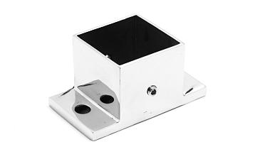 Фланец для трубы 40х40, укороченный, полированный, литой AISI 304 k553 купить в Ростове-на-Дону