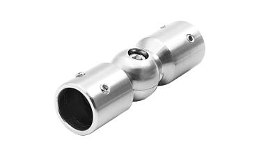 Соединитель труба-труба произвольный угол, нерж. шлифованный t915 SSS купить в Ростове-на-Дону