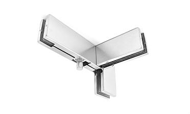 Фитинг угловой с осью и ребром жесткости, правый, шлифованный t141R SSS купить в Ростове-на-Дону