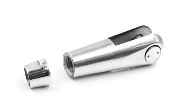 Наконечник ванты (тяги) с резьбой М16 левый, литой,полированный (AISI316) k661-16-L купить в Ростове-на-Дону