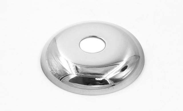 Низ стойки 12.5 мм, S=0.4 мм, 50 х 13 мм, полированный, AISI 304 k202-8