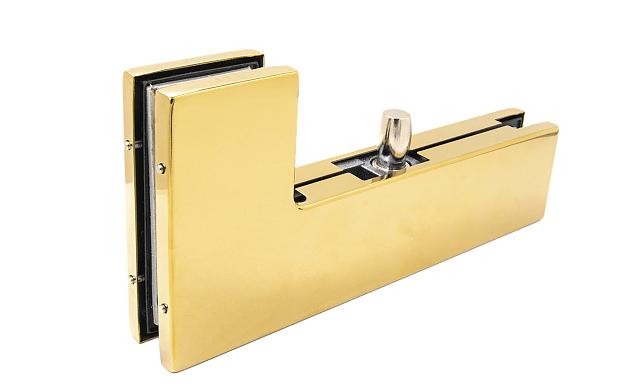 Фитинг угловой соединительный с осью, под золото t140 TP 3