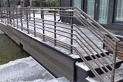 Ограждение входных групп в Ростове-на-Дону. Готовые проекты ПерилаГлавСнаб - фото 12