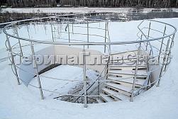 Перила для лестниц из металла в Ростове-на-Дону. Готовые проекты ПерилаГлавСнаб - фото 1