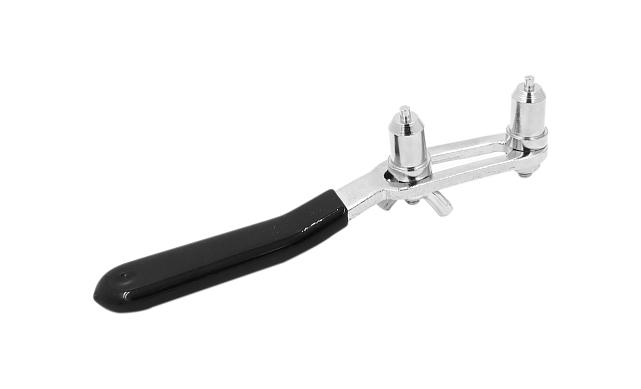 Комплект раздвижной системы для стеклянных дверей, AISI 304, полированный t406 7