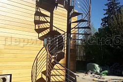 Ограждения маршевых лестниц и площадок в Ростове-на-Дону. Готовые проекты ПерилаГлавСнаб - фото 6