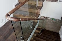 Перила на второй этаж в Ростове-на-Дону. Готовые проекты ПерилаГлавСнаб - фото 26