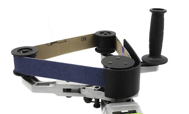 Трехроликовая ленточная шлифовальная машина k990 7