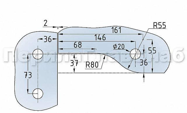 Фитинг угловой соединительный с ответной частью под замок со стопором, под алюминий t142 AL 3