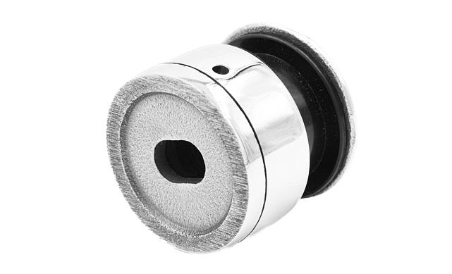 Точечный стеклодержатель Ø36x28, регулируемый, для стеклянных стен, под стекло 8-12 мм, AISI 304, полированный k084-2 6