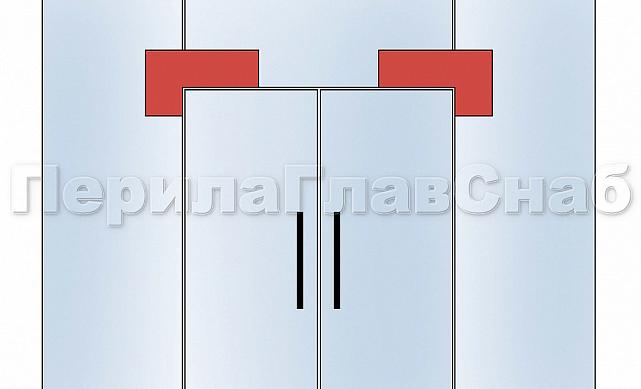 Фитинг угловой соединительный с осью, под алюминий t140 AL 3