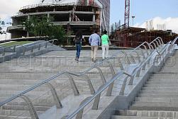 Перила для лестниц из металла в Ростове-на-Дону. Готовые проекты ПерилаГлавСнаб - фото 3