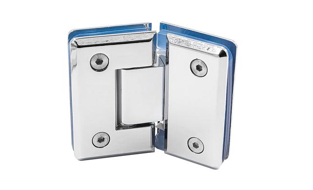 Петля для душевой стекло-стекло 90х55 мм, 135°, нержавеющая сталь AISI 304, полированная t302 PSS 6