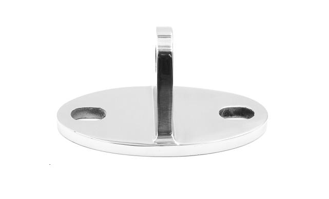 Крепление ванты(тяги) козырька к стене (AISI316), литое, полированное k658-16 6