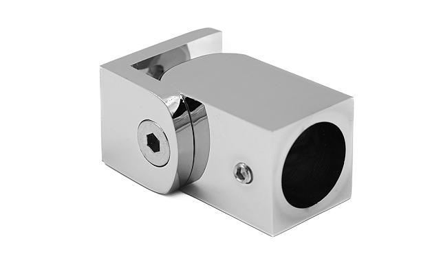 Держатель труба-стена, регулируемый, Ø19 мм, нерж., полир. t908 PSS 5