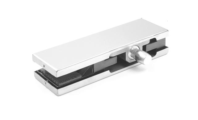 Фитинг на фрамугу с осью и монтажной пластиной, шлифованный t130 SSS 7