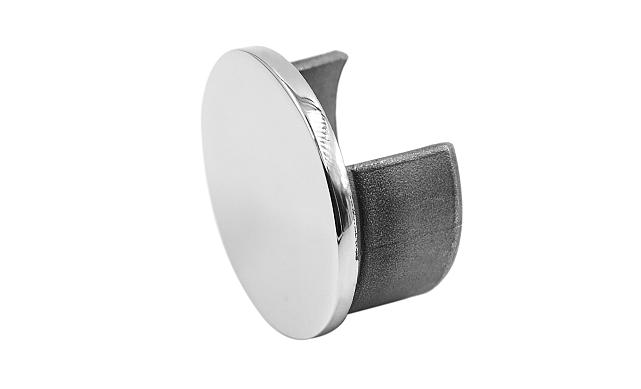 Заглушка с пазом на трубу Ø48.3 мм полированная (AISI 304) k235 3