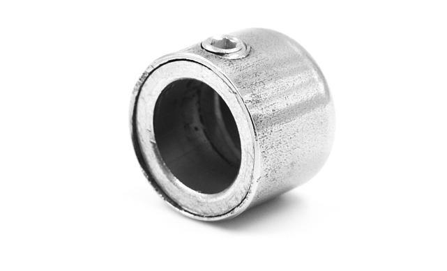 Заглушка для трубы круглая Ø12 мм, наружная, нержавеющая сталь AISI 304, полированная k246-12  5