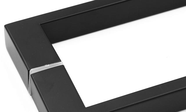 Ручка полотенцесушитель 25*10*200*450, черная t625 Bl 4