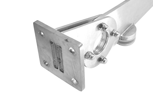 Консоль для козырька со стеклом k678 6