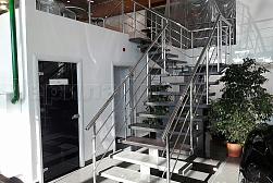 Перила для лестниц из металла в Ростове-на-Дону. Готовые проекты ПерилаГлавСнаб - фото 18