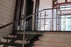 Перила на второй этаж в Ростове-на-Дону. Готовые проекты ПерилаГлавСнаб - фото 8