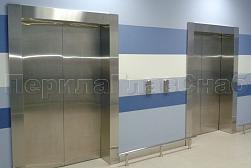 Облицовка лифтовых порталов из нержавеющей стали в Ростове-на-Дону. Готовые проекты ПерилаГлавСнаб - фото 1