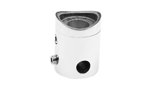 Зажимы для троса Ø5 мм, 22х30 мм, под Ø42.4 мм, полированный, AISI 304, k267-3 3