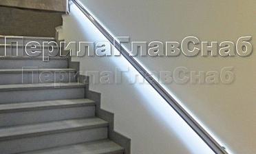 Пристенный поручень с LED подсветкой купить в Ростове-на-Дону